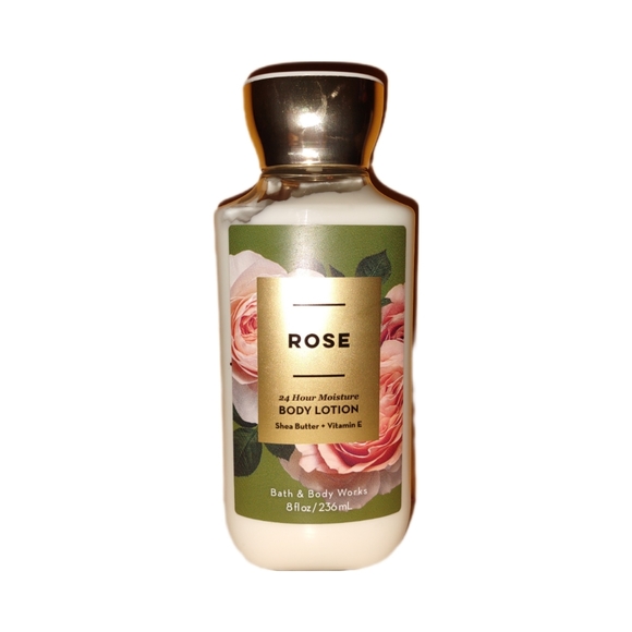 Bath & Body Works Skincare New Rose 24 Hour Moisturizing Body Lotion Shea Butter And Vitamin